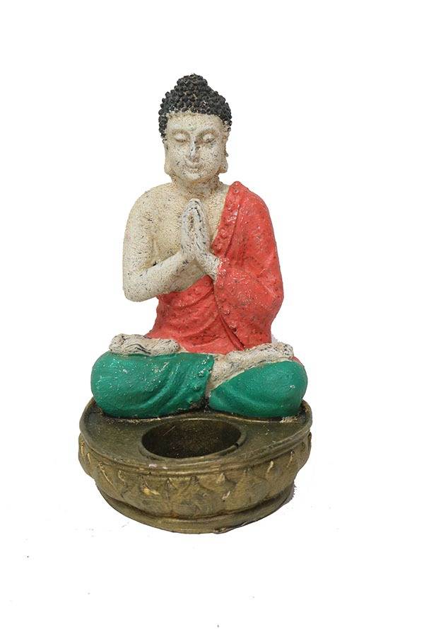 Buddha-mécsestartó